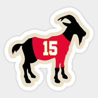 Mahomes GOAT Sticker